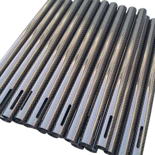 Cheap Monocoque Design Glossy Composites Carbon Fiber Tube For Bicycle Frame for sale