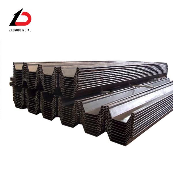 Cheap U Type Cold Rolled Sheet Pile Customized Sy290 For Retaining Wall for sale