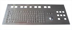 Best Customized Industrial Keyboard With Trackball Stainless Steel Mechanical Keyboard Waterproof wholesale