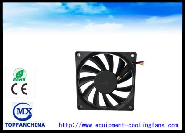 Cheap 80 × 80 × 15mm Computer Case CPU Heatsink Fan , Radiator Brushless Cooling  Fan for sale