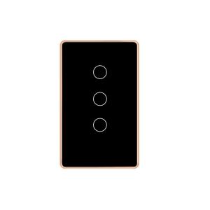 Smart Home Lights Wall Switch Controller Smart Home System Iot Wifi Zigbee Touch 2 Gang Switch