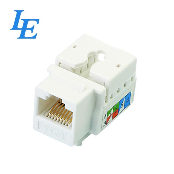 Cheap CAT 5E CAT 6 UTP 90 110 IDC RJ45 Network Keystone Jack for sale