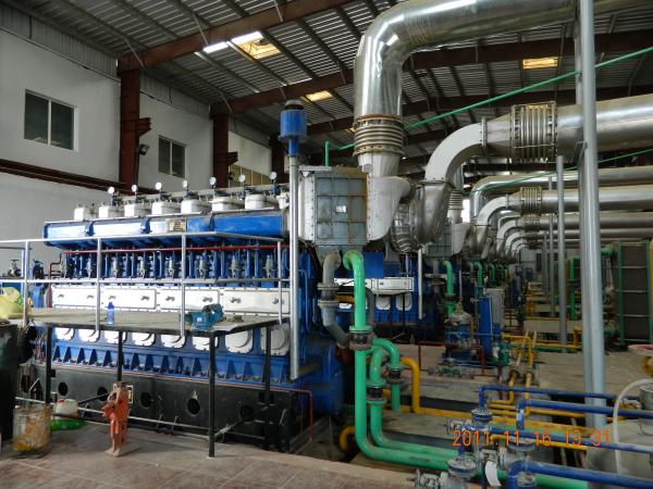 Cheap High Performance Genset Power Plant , HFO Fired Power Plant Environmentally Friendly for sale