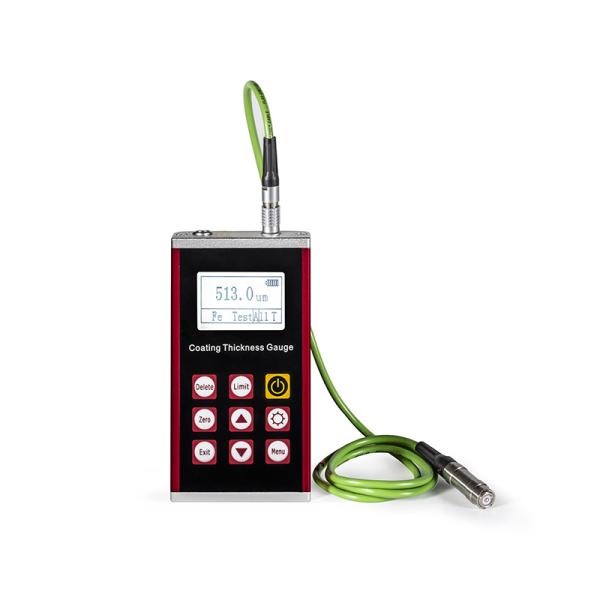 Cheap Metal Shell 0.1μM Paint Thickness Tester  Meter Gauge With Fe NFe Function for sale