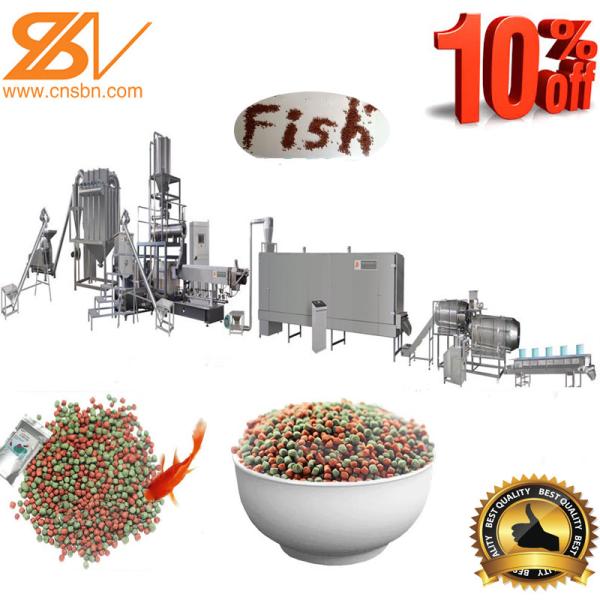 Cheap Floating Sinking Fish Feed Processing Machine Maker Processing Machinery Plant for sale