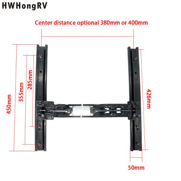 Cheap RV car slides seat rails power adjustable car seat electrical slider seating electrical rails for sale