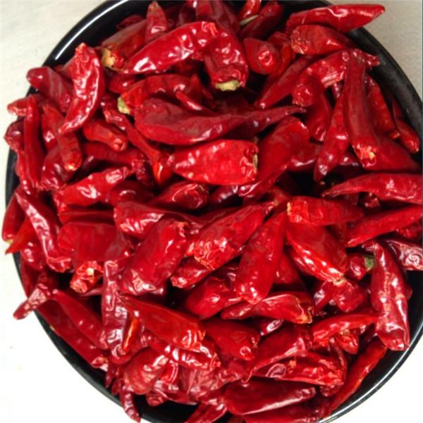 Cheap Intense Red Bullet Chillies With Hat Air Dried for sale