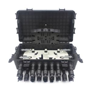 China 16F Outdoor Fiber Optic Cable Connection Box with TYCO Adapter For Metro Networks on sale
