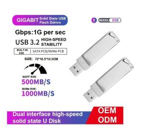 Best Efficient 2tb Usb C Flash Drive Read Speed Of Up To 550MB/S And A Write Speed Of 520MB/S wholesale