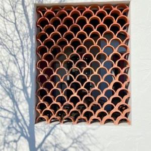 Best Clay Brick Window Breeze Grey Color Restaurant Interior Exterior Wall Decoration wholesale
