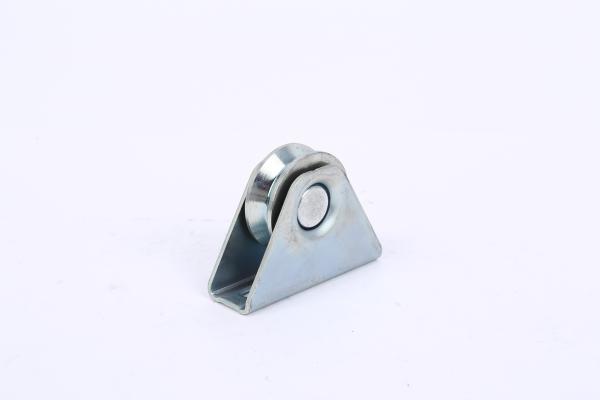 Cheap U groove roller for Sliding gate round grooved pipe wheel roller pipe track wheel for sale
