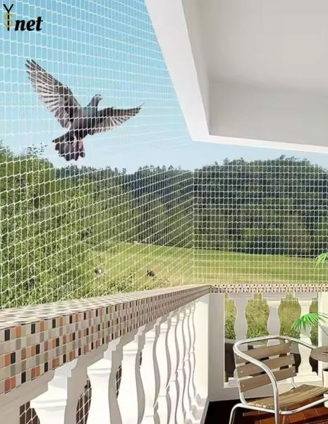 Cheap UV Stabilized Agricultural Bird Netting Customized Bird Control Netting White for sale