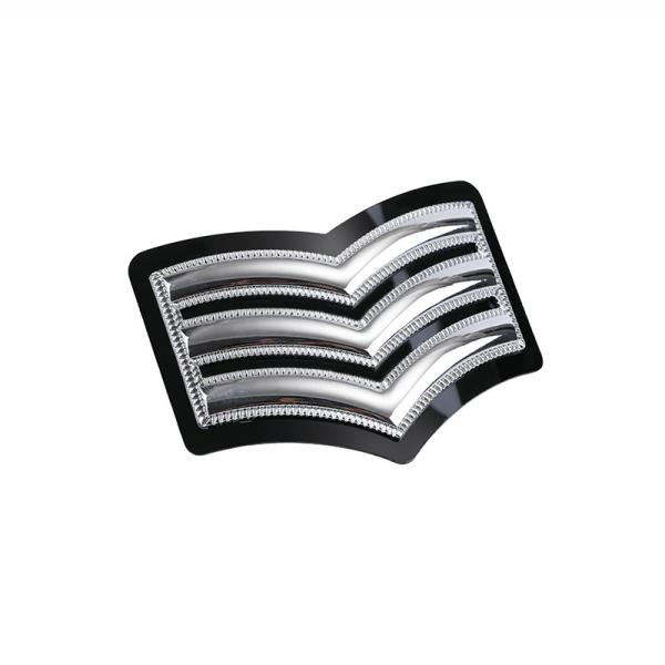 Cheap Sequins Custom Metal Badge for sale