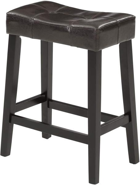 Cheap Optional Colour Padded Kitchen Stools , Padded Saddle Counter Stools Modern for sale