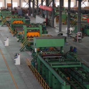 PLC Controlled Automatic Steel Coil Slitting Line Uncoiling Leveling Shearing Machine