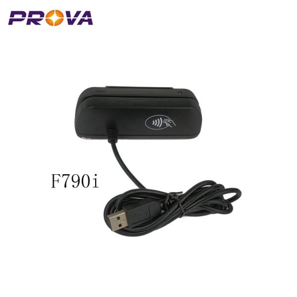 Cheap Contact / Contactless MSR Magnetic Card Reader With Fast Reading Speed for sale