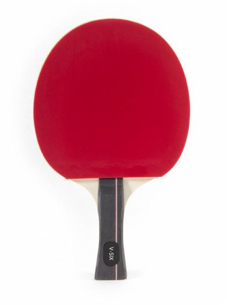 Cheap Competitive Table Tennis Rackets Concave Composite Handle Inverted Rubber For Improving Player for sale
