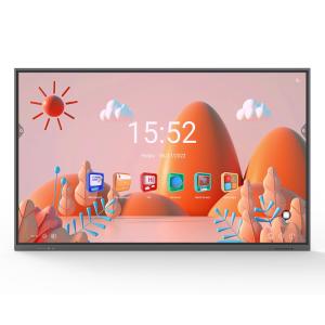 China Custom UHD Led Education Interactive Flat Panel 75 Inch Touchscreen on sale