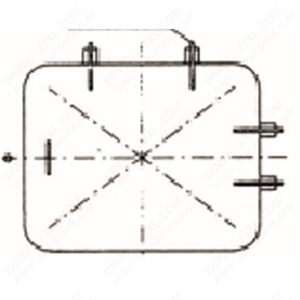 Cheap Single Open Non-Weather Tight Hatch Cover for sale