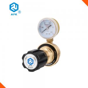 Best Inlet 1/4 NPT Brass Single Stage Oxygen Pressure Regulator with Outlet Gauge wholesale
