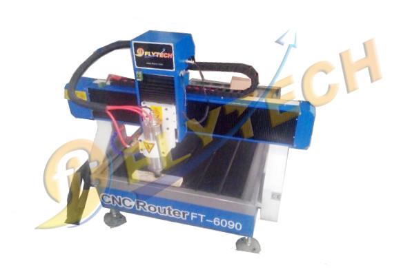 Cheap Desktop 6090 CNC Router machine with Ncstudio control system for sale