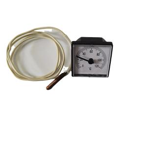 Capillary Temp Square 47x47MM Plastic Case Capillary Temperature Gauge  120C