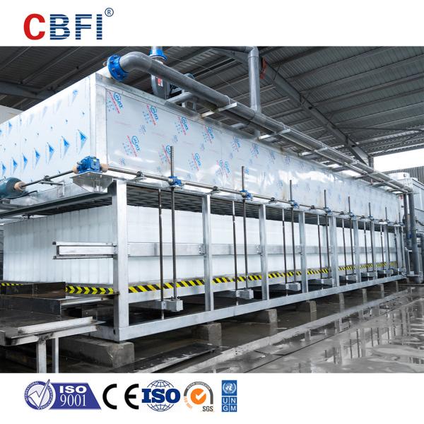 Cheap Capacity Direct Cooling Ice Block Machine With PLC Controller for sale