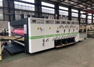 China Corrugated Cardboard Flexo Printer Slotter Machine Die Cutter Machine Automatic on sale