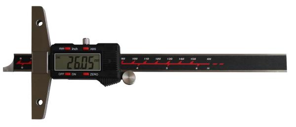 Cheap ABS Electronic Depth Gauge Digital Caliper Relative And Absolute Measuring Type for sale
