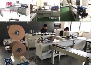 Best Double loop wire binding machine with punching function PBW580 for calendar wholesale