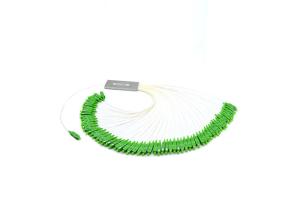 Best 1x64 Fiber Optic PLC Splitter Mini Type Low Insertion Loss Steel Tube Structure wholesale