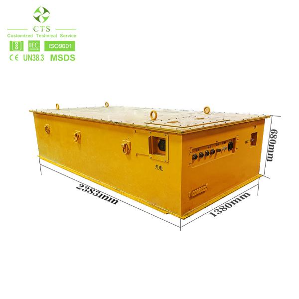 Cheap Electric Tractor Mining Cart Batteries 537V 420Ah Lipo4 Battery Pack With Built In BMS For Industrial Material Handling Equipment for sale