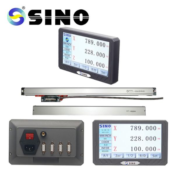 SDS200s 3 Axis Digital Readout DRO LCD Display Muti - Function Glass Linear