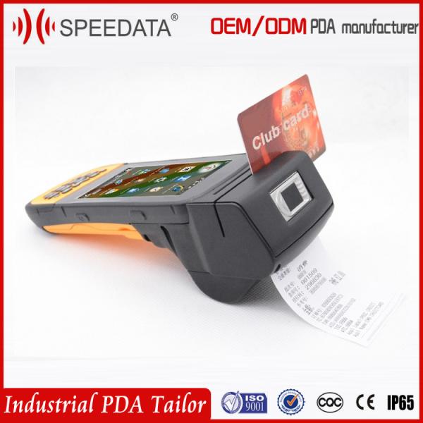 Cheap Smart Card Mobile Rfid Reader Biometric Android Fingerprint Scanner Printer for sale