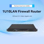 Intel Pentium 4405U 1U Server With 10 Ethernet DDR4 32G RAM And Windows 10 Linux