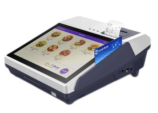 Cheap Android Touch POS with Fingerprint Barcode Scanner Thermal Printer for sale