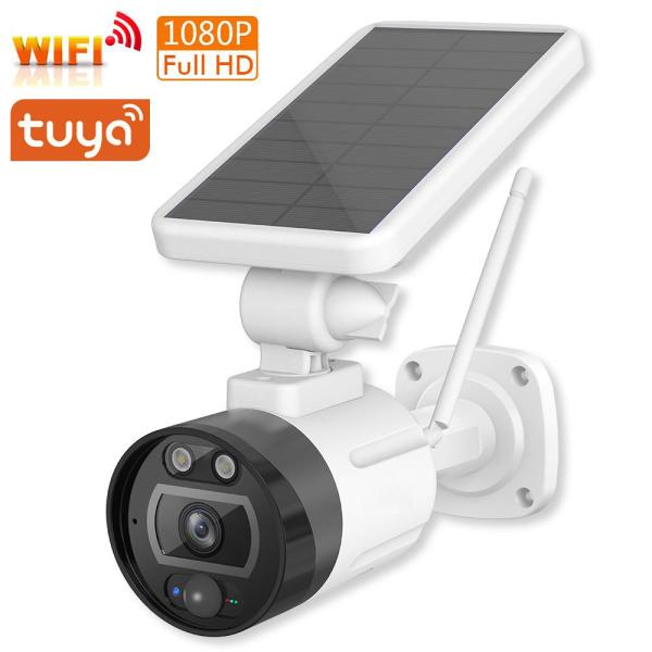 Cheap Tuya Outdoor Wifi Battery Camera Surveillance Wireless Security Camera PIR Detection for sale