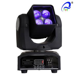 China 4 Pcs 15W 4 In 1 Osram LED Moving Head Zoom LED Disco Light DMX512 AC100 - 240V on sale