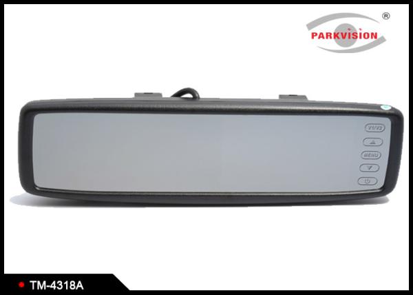 Cheap Standard 2 - Way Input Reversing Mirror Monitor , Bluetooth Car Rearview Mirror  for sale