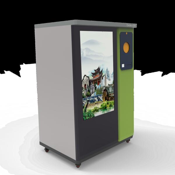 Cheap QR Code Reverse Bottle Vending Machine 800pcs Recycle Plastic Bottle Machine for sale