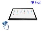19-Inch Android Touch Embedded Screen for Security Systems, Factory Automation,