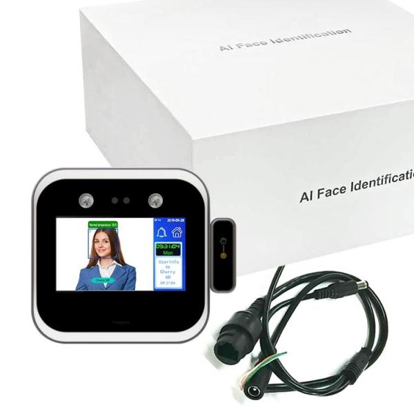 Cheap RFID Wrist TCP 1.2G Face Recognition Temperature Scanner for sale