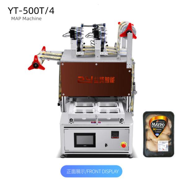 Cheap Automatic MAP Lunch Packing Machine Nitrogen Flush For Seafood for sale