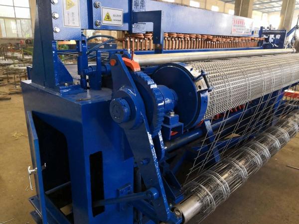 Cheap PLC Compaction Wire Mesh Manufacturing Machine 1.2m Mesh Width for sale