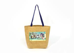 China Waterproof Tyvek Fabric Recyclable Tote Bag DuPont Material High Capacity on sale