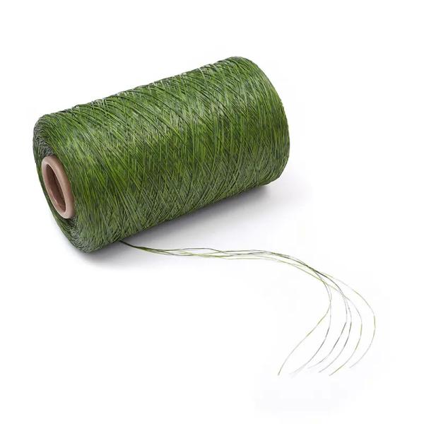 Cheap Synthetic Artificial Grass Yarn Polypropylene Thread 8000Dtex Fibrillated for sale