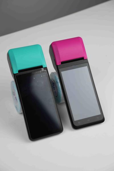 Cheap 58mm Printer Supported POS Android Terminal With Multiple Languages Compatibility for sale