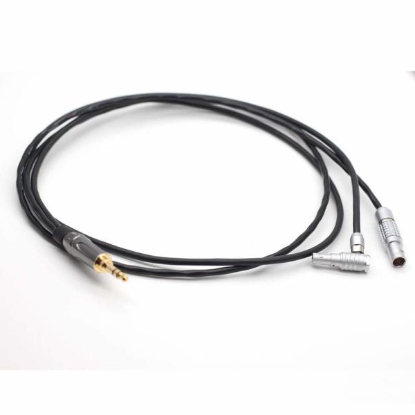 Cheap 80cm Length Arri Alexa Mini Audio Cable Lemo 5 Pin To Jack3.5mm For Zaxcom IFB for sale
