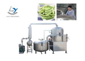 China Low Temperature Vacuum Automatic Fryer Machine For Strawberry / Carrot / Meat on sale