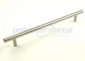 China 96 mm CC Brushed Nickel Steel Kitchen T Bar Door Handle / T Bar Cabinet Handles on sale